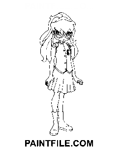 Süßer Stella Winx Club Ausmalbild
