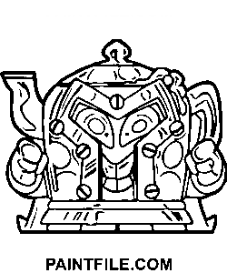 Einfaches Zeichnen von Superzings Ausmalbild