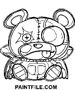 Superzings Plüschtier Ausmalbild