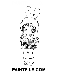Entzückende Na Na Na Überraschung Ausmalbild