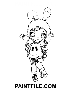 Liebenswerte Na Na Na Überraschung Ausmalbild
