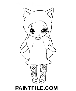 Na Na Na Überraschung Handzeichnung Ausmalbild