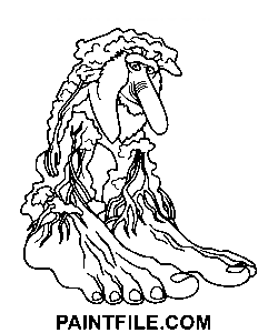Italienische Hirnfäule Brr Brr Patapim Ausmalbild