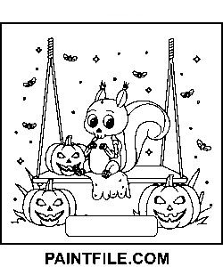 Gruselige Zeiten für Familienaktivitäten Ausmalbild