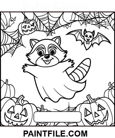 Gruselige Zeiten für Spaß und Entspannung Ausmalbild