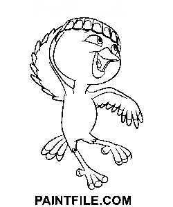 Süßer Nico Ausmalbild