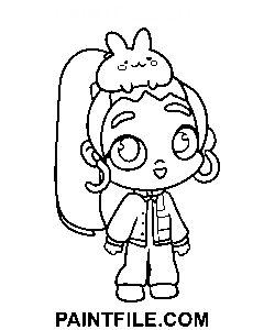 Skizze der Avatar-Welt Ausmalbild