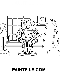 Zeichnung der Avatar-Welt Ausmalbild