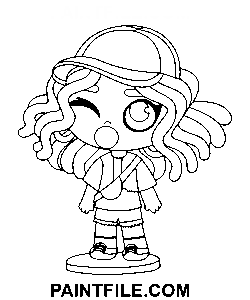 Handgemalte Avatar-Welt Ausmalbild