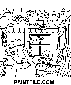 Capydays für schlaue Kinder Ausmalbild