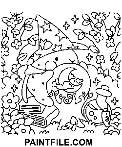 Capydays für kreative Ruhe Ausmalbild
