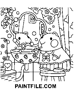 Capydays für festlichen Spaß Ausmalbild