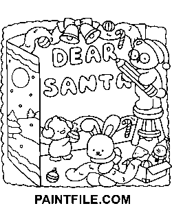 Kuschelige Hasen für kreative Inspiration Ausmalbild