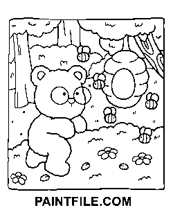 Kuschelige Häschen für kreatives Spielen Ausmalbild