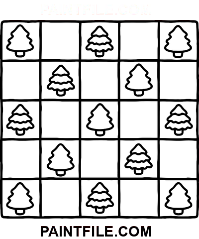 Niedlich und einfach für kreative Ruhe Ausmalbild