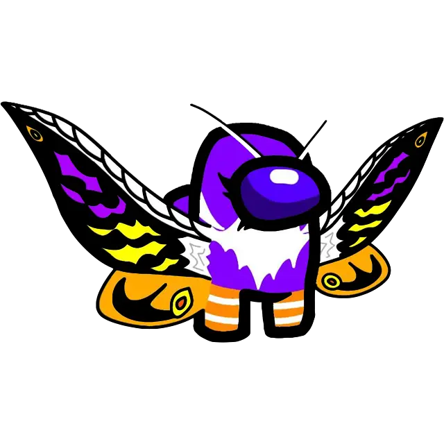 Guardião Mothra imagem colorida