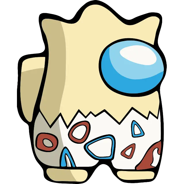 Togepi Pokedex imagem colorida