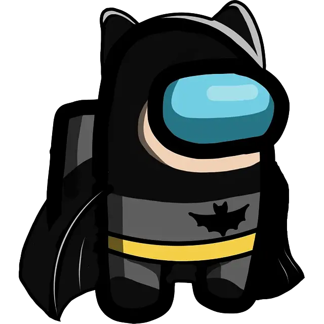 O Batman imagem colorida