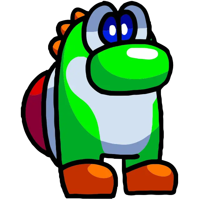 Yoshi Fim de Jogo – Páginas para colorir imprimíveis gratuitas