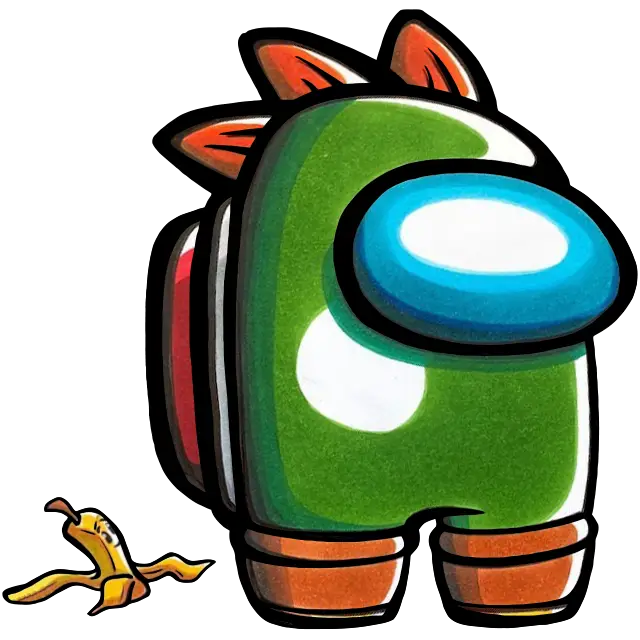 Impostor Yoshi imagem colorida
