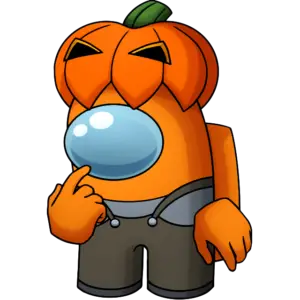 Abóbora de Halloween imagem colorida