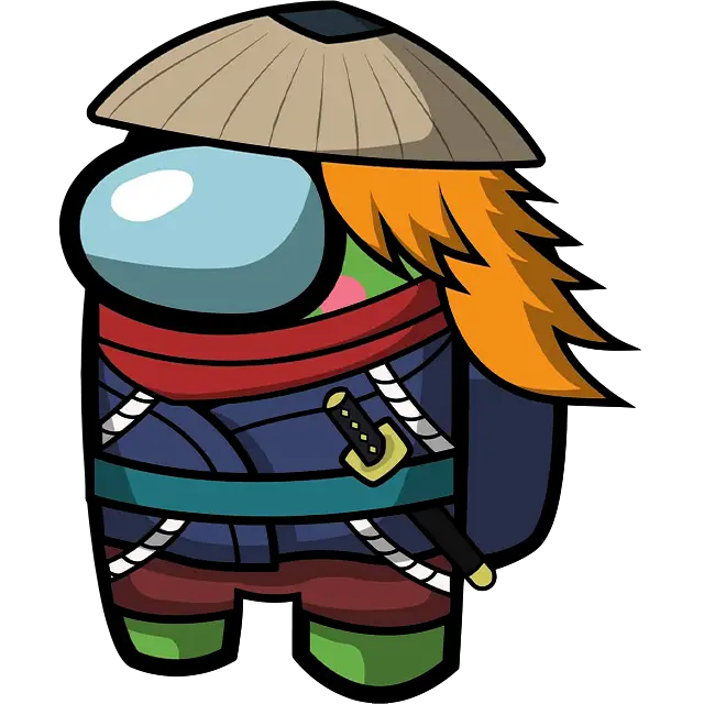 Personagem de One Piece imagem colorida