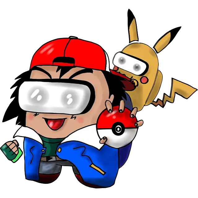 Imagens e desenhos pokemon para baixar e colorir - Ash e Pikachu