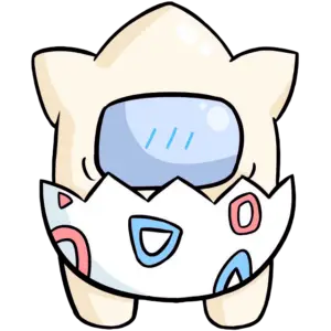 Entre Nós Togepi imagem colorida