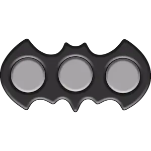 Morcego Simples Dimple imagem colorida