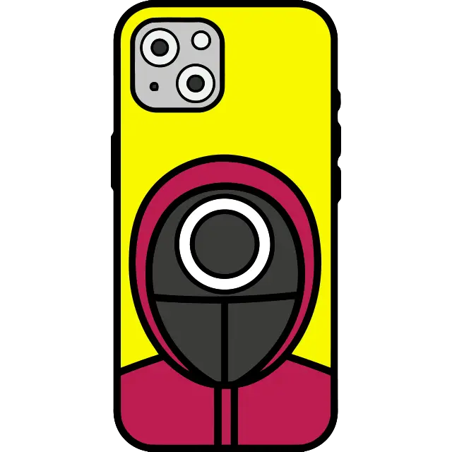 Capa para Telefone Squid Game imagem colorida