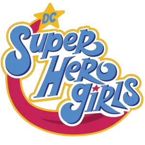 DC Super Hero Girls logo colored