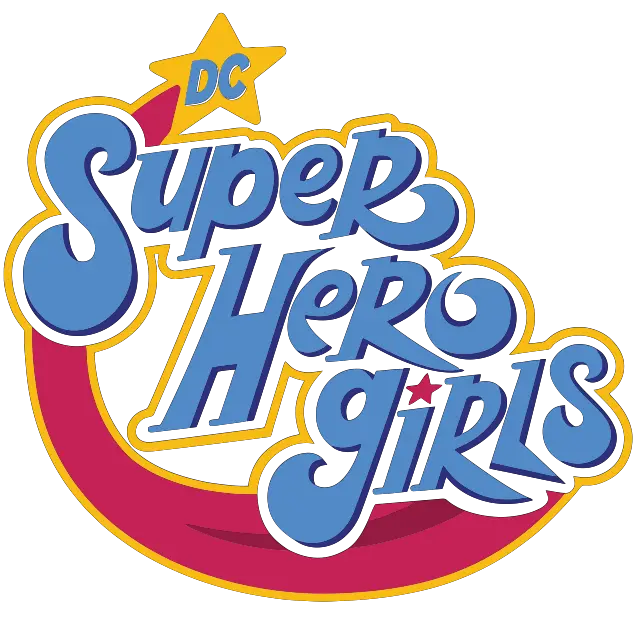 DC Super Hero Girls logo colored