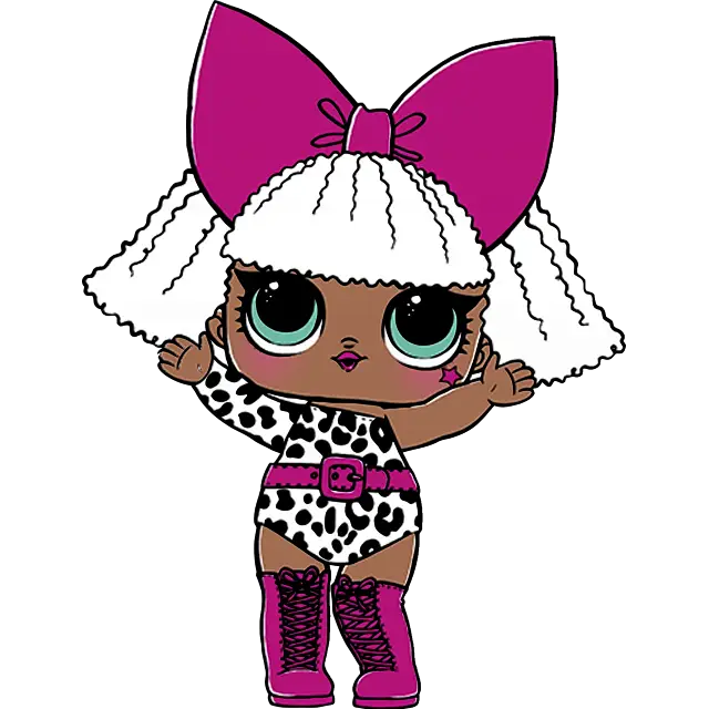 LOL Doll Diva – Free Printable Coloring Pages