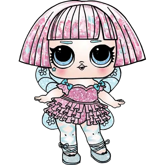 LOL Doll On Pointe – Free Printable Coloring Pages
