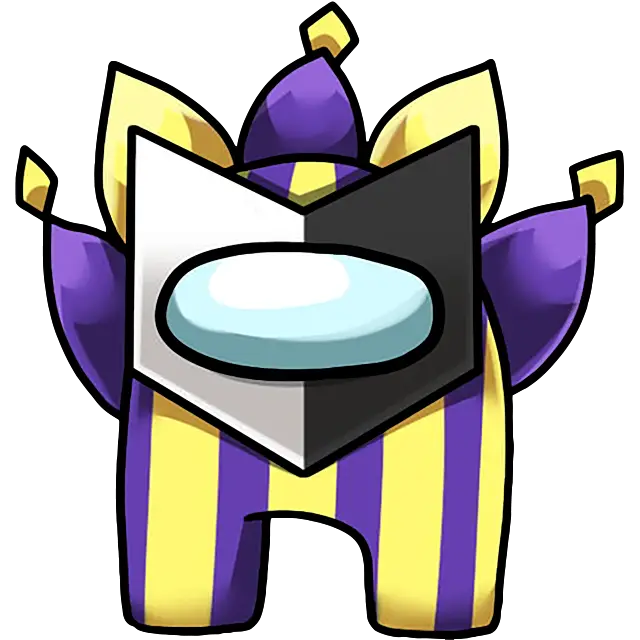 among us dimentio colored