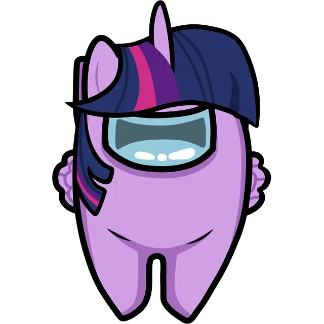 among us twilight sparkle colored