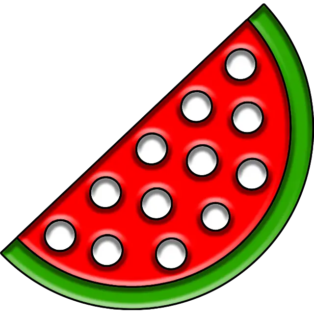 Watermelon Pop It color image