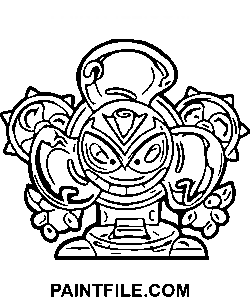 Superthings Template coloring page
