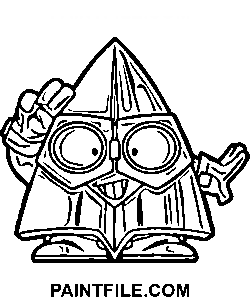 Superzings Acehigh coloring page