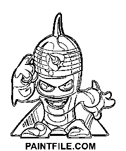 Superzings Dark Dart coloring page