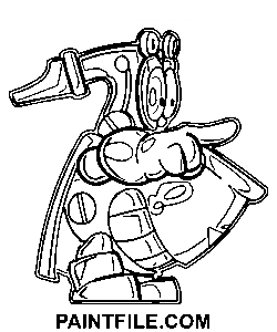 Superzings Darkblues coloring page
