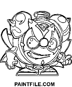 Superzings Ding Ring coloring page