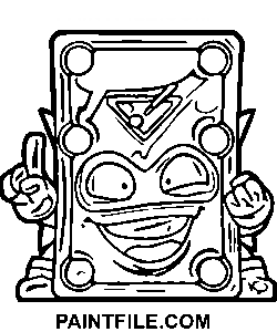 Superzings Pooler coloring page