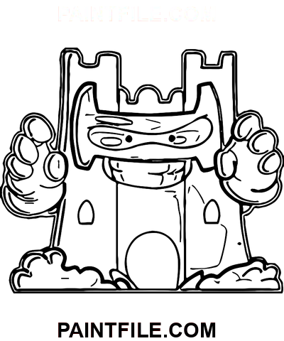 Superzings Sandstorm coloring page