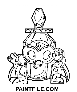 Superzings Turbo Twist coloring page