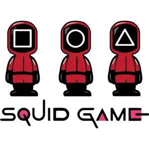 Descarga de PDF de Squid Game imagen coloreada
