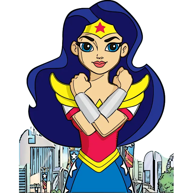 Wonder Woman immagine a colori