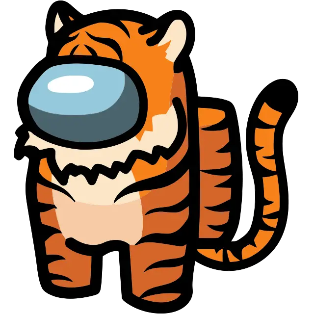 Pelle di tigre immagine a colori