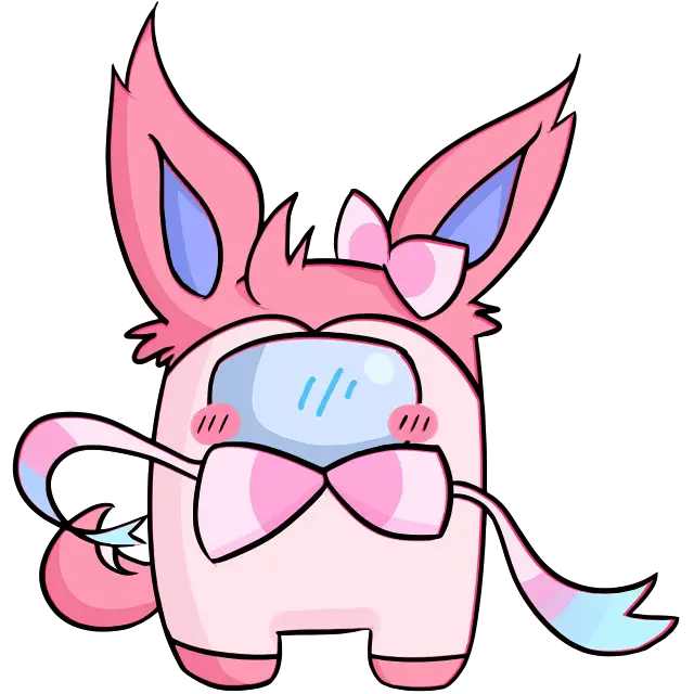 Tra noi Sylveon Chibi immagine a colori