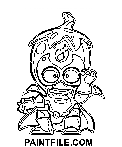 Bandito delle spezie disegno da colorare